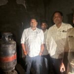 रतलाम.पोल्ट्री फार्म से 64 व्यावसायिक खाली गैस सिलेंडर जब्त.   रीपोर्ट मनोहर मालवीय।