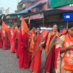 चिचोली सहित क्षेत्र में रामनवमी का पर्व बड़े धूम-धाम हर्षोल्लास से मनाया मंदिरों में महिलाओं की भारी भीड़ नजर आई तो महिलाओं ने निकाली जाग यात्रा।    अकरम खान पटेल की रिपोर्ट।  