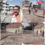 ईद से एक दिन पहले सोनकच्छ नगर पंचायत ने ईदगाह की सफाई की  दरोगा मुकेश सिंह गौतम व जितेंद्र सिंह राजपूत ने खुद चलाया अभियान  चमन बाजार में दवाई का छिड़काव, मुस्लिम समाज अदा करेगा नमाज. Shekh