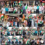 किस्मत न्यूज़ उज्जैन.स्वतंत्रता दिवस से पहले शहर में देशभक्ति की लहर पंकज जायसवाल के नेतृत्व में जगह-जगह बंटा राष्ट्रीय ध्वज तिरंगा. प्रवक्ता सैयद आशिक अली ने जानकारी दी