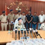 मध्यप्रदेश के शिवपुरी. से थाना सिरसौद एवं चौकी हिम्मतपुर पुलिस की संयुक्त कार्रवाई, अवैध हथियार तस्करी करने वाले गिरोह का पर्दाफाश